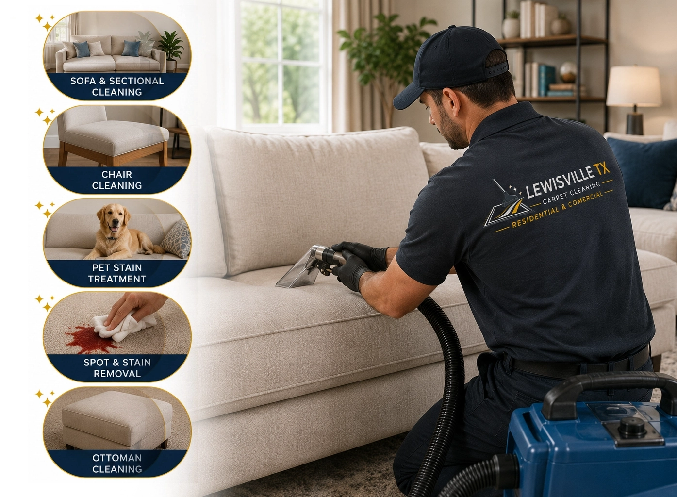 Deep Upholstery Cleaning That Removes Hidden Dirt