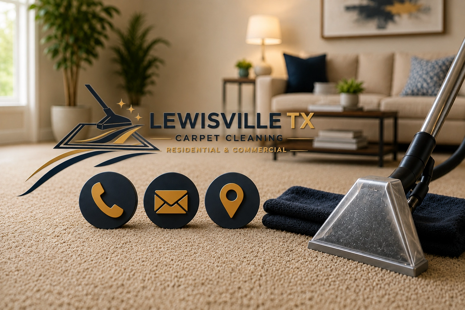 Lewisville TX Carpet Cleaning services - contact us