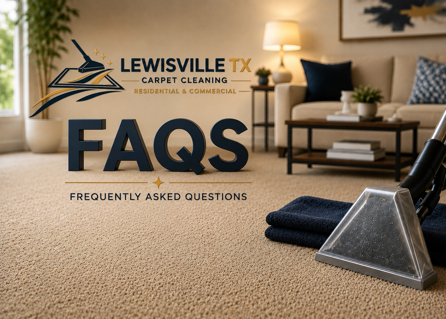 Lewisville TX Carpet Cleaning services - FAQs