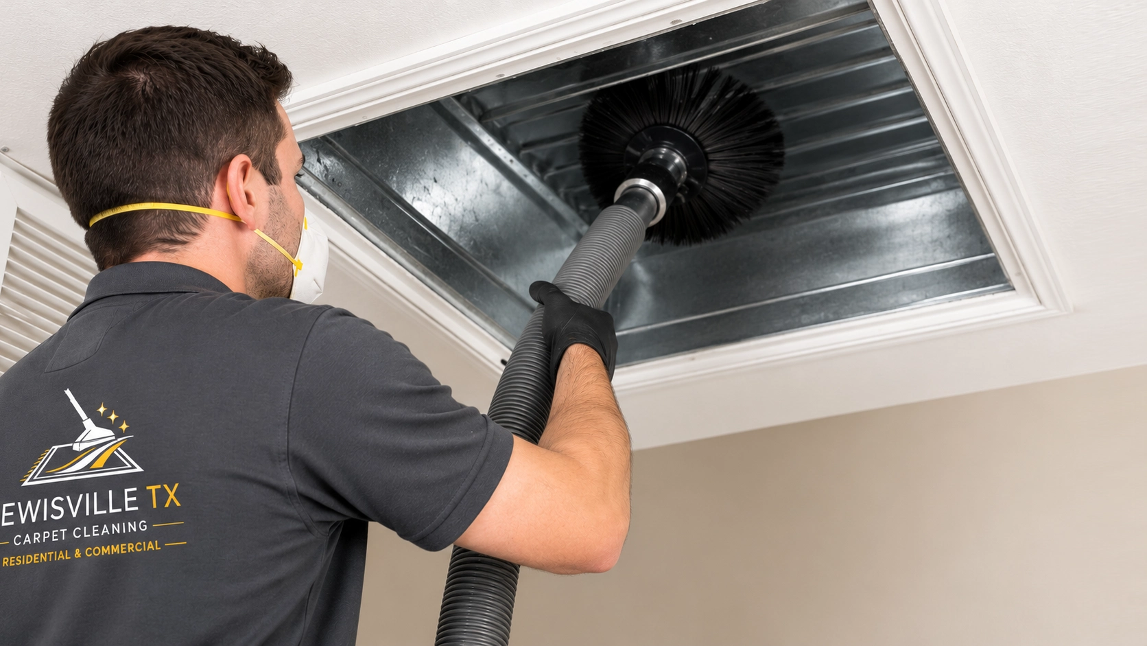 Air duct Before cleaning