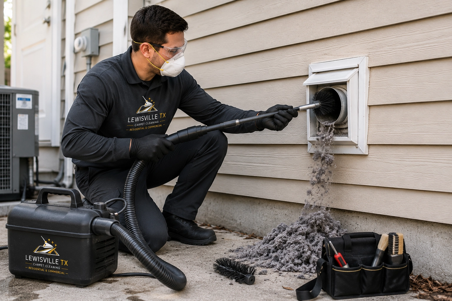 Lewisville TX Dryer vent Cleaning services