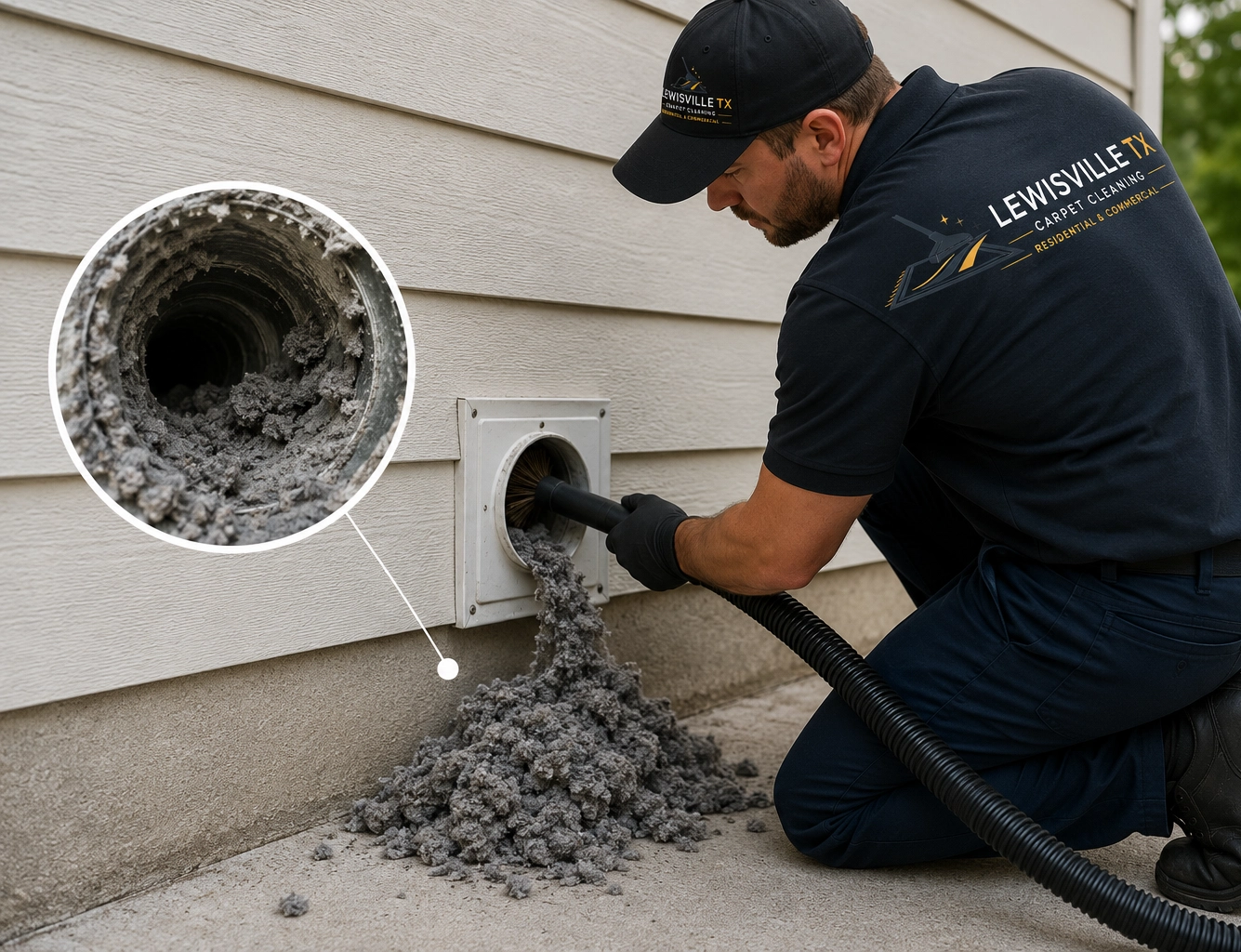 Dryer vent Cleaning Background