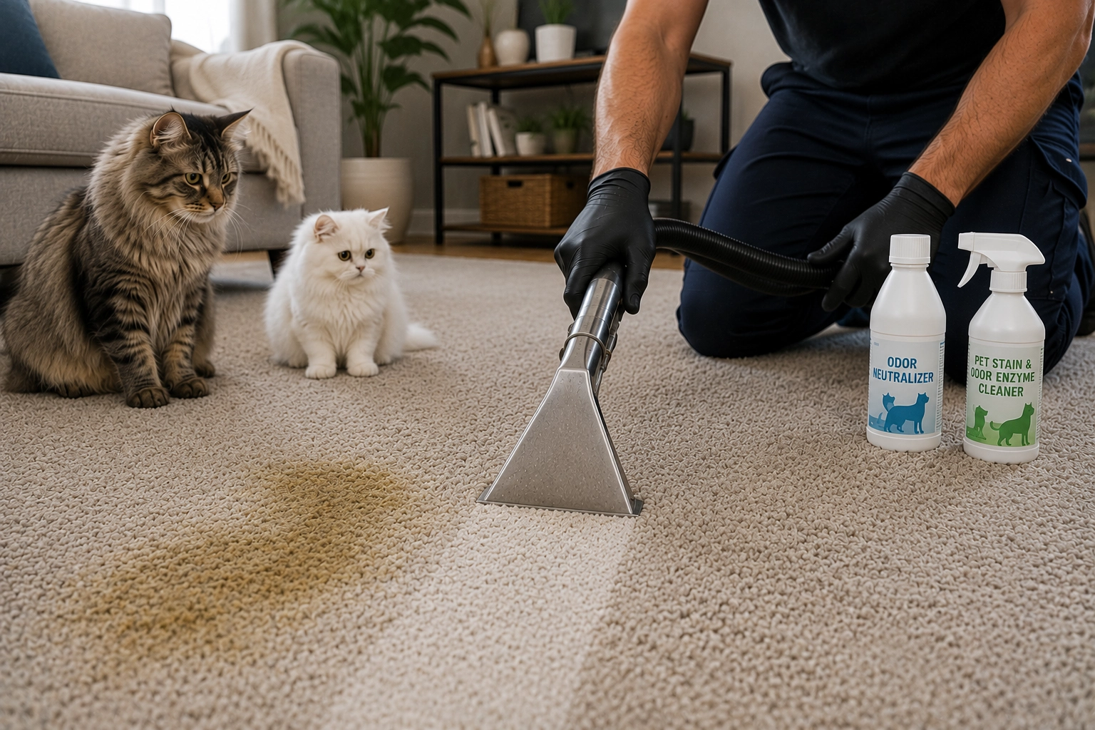 Remove Stains and Unpleasant Odors