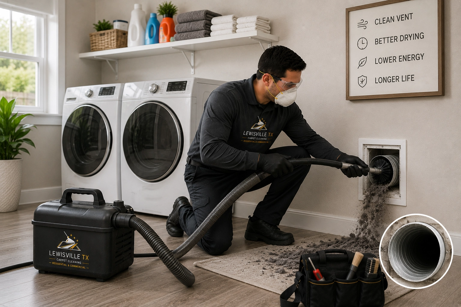 Professional Dryer Vent Cleaning for Efficient Drying