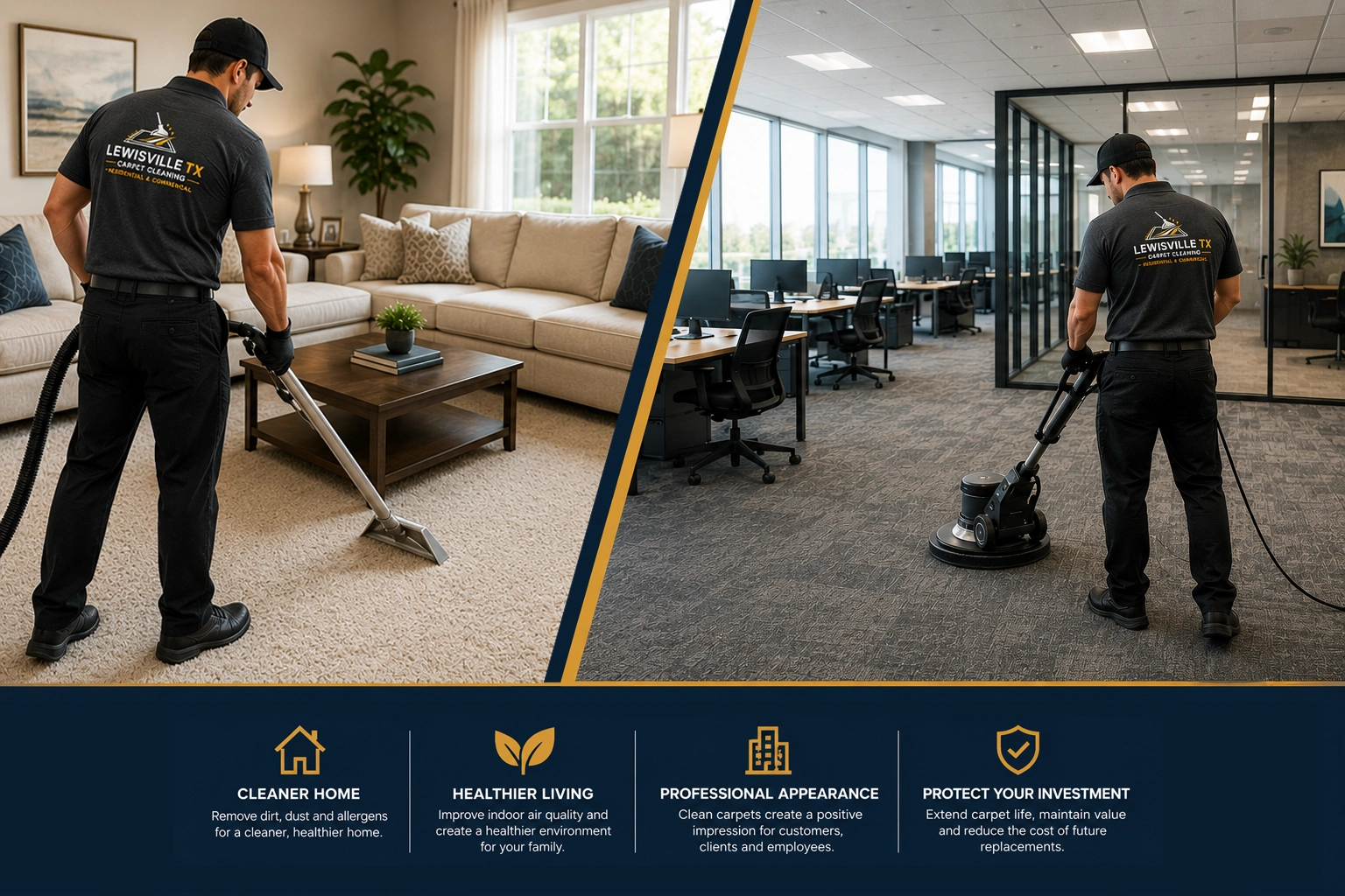 Professional carpet cleaning for homes and businesses