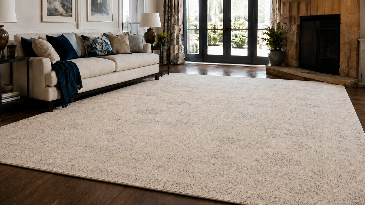 Rugs after our cleaning service
