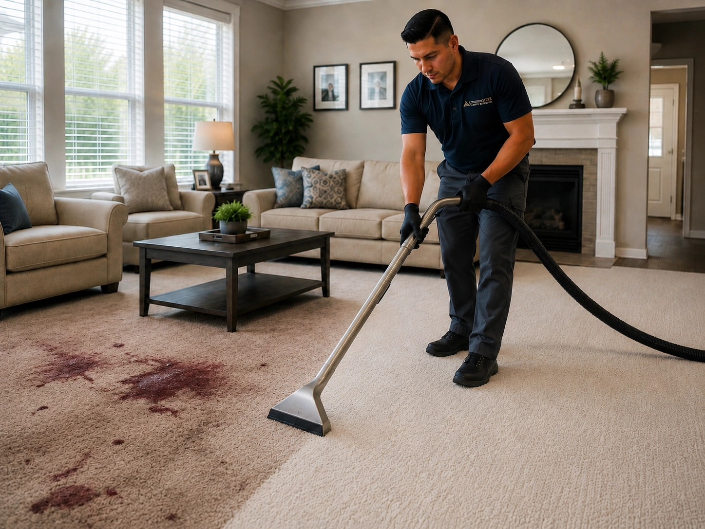 Residential Carpet Stain Removing Lewisville Texas