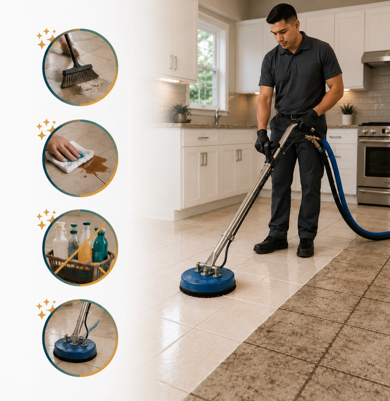 Professional tile and grout cleaning tips
