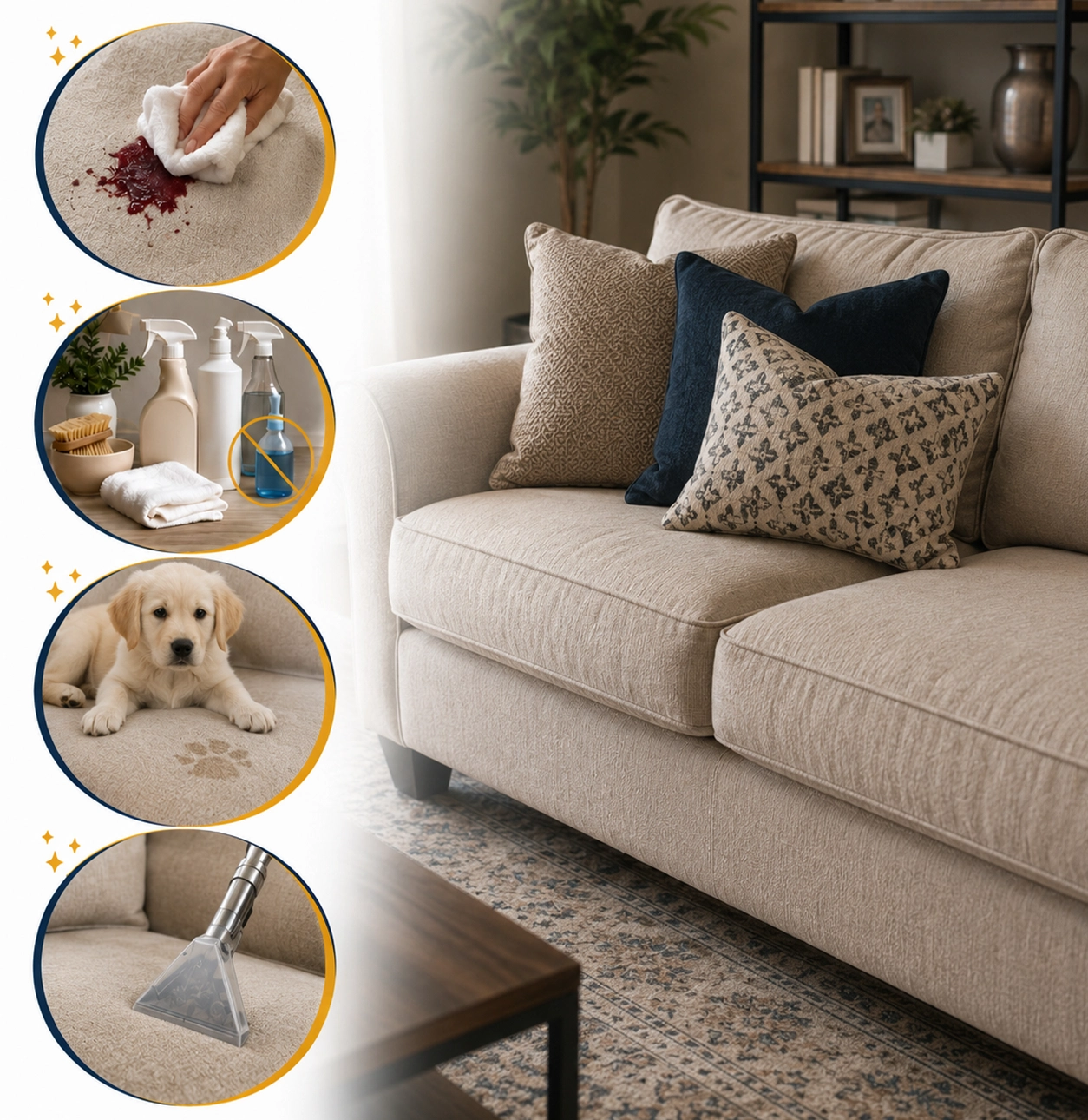 Professional upholstery cleaning tips